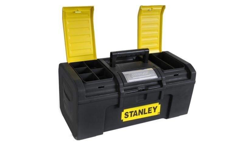 Stanley Basic tööriistakohver 24" цена и информация | Tööriistakastid, tööriistakotid ja -kärud | hansapost.ee