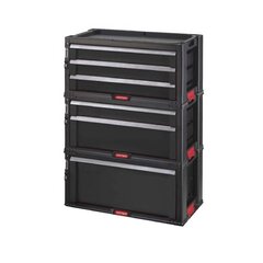 Ящик для инструментов с 6 ящиками на колесах Drawers Tool Chest Set цена и информация | Ящики для инструментов, держатели | hansapost.ee