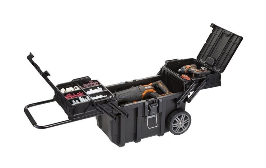 Tööriistakast ratastel Cantilever Mobile Cart Job Box цена и информация | Tööriistakastid, tööriistakotid ja -kärud | hansapost.ee