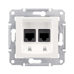 Topeltandmepesa SEDNA, beež price and information | Sockets and switches | hansapost.ee