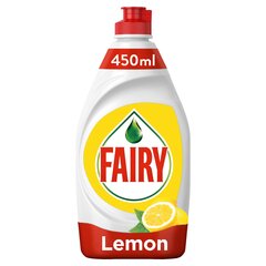 Nõudepesuvahend Fairy Lemon, 0,45 L hind ja info | Nõudepesuvahendid | hansapost.ee