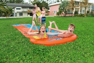 Täispuhutav vee liumägi Bestway H2OGO! Double, 488 cm hind ja info | Täispuhutavad veemänguasjad ja ujumistarbed | hansapost.ee