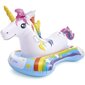 Täispuhutav parv Intex Unicorn Ride-On, 163x86 cm hind ja info | Täispuhutavad veemänguasjad ja ujumistarbed | hansapost.ee