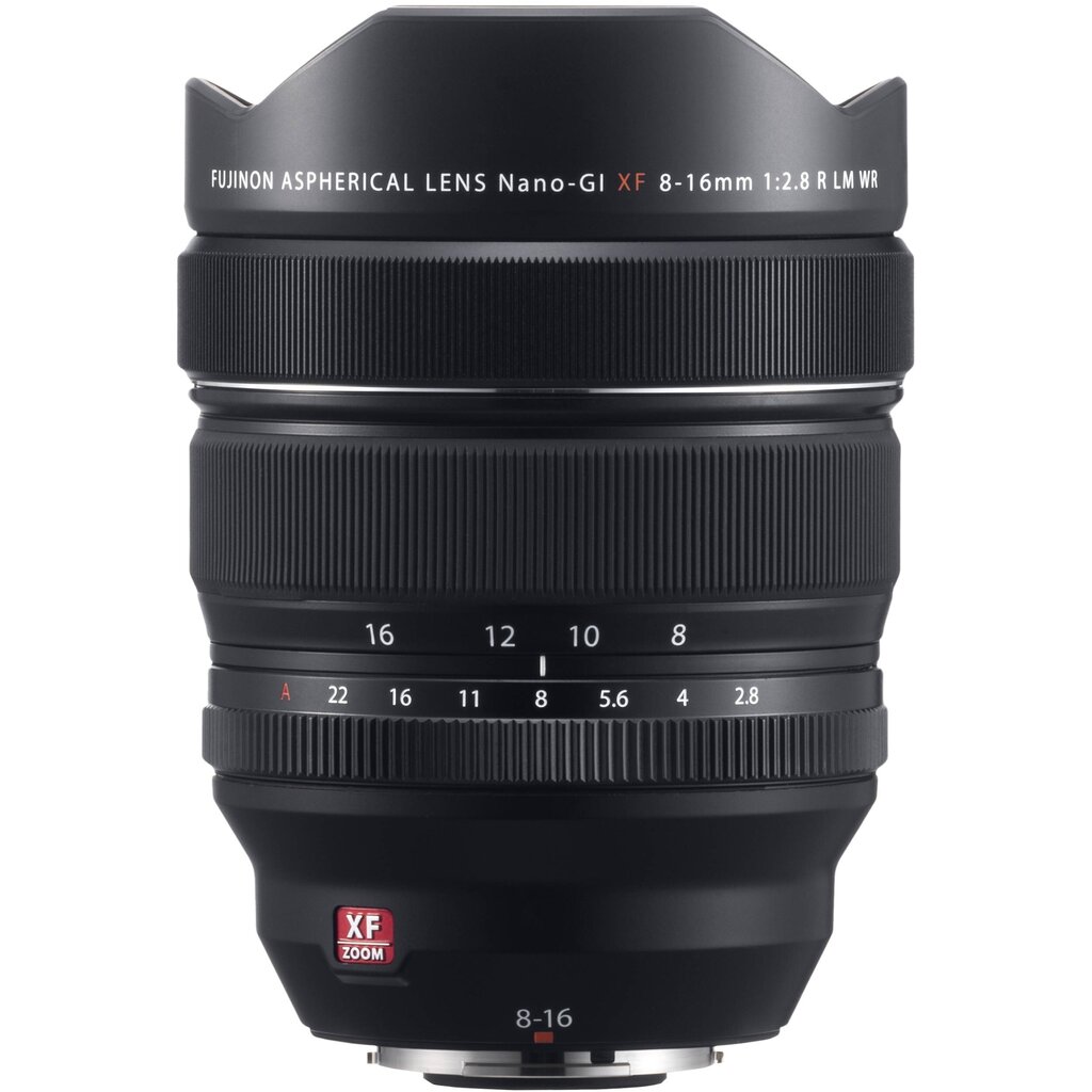 FUJIFILM FUJINON XF 8-16mm F2.8 R LM WR hind ja info | Fotoaparaatide objektiivid | hansapost.ee