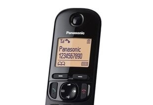 Juhtmeta lauatelefon Panasonic KX-TGC212FXB цена и информация | Стационарные телефоны | hansapost.ee