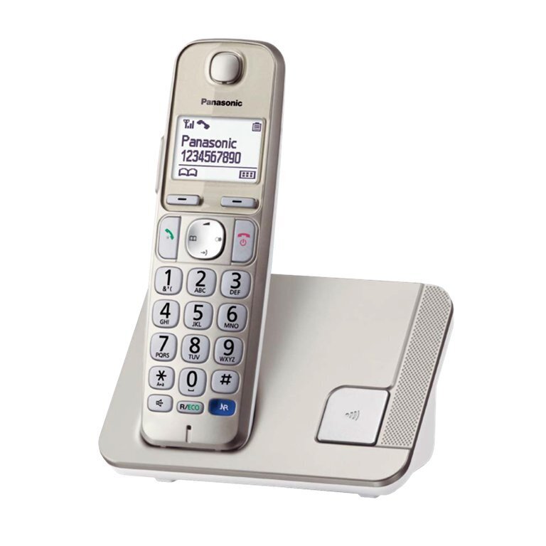 Panasonic KX-TGE210FXN, hõbedane цена и информация | Lauatelefonid | hansapost.ee