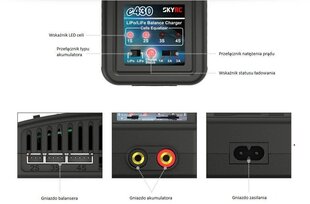 Laadija SkyRC e430 2-4S hind ja info | Aiatööriistade varuosad | hansapost.ee