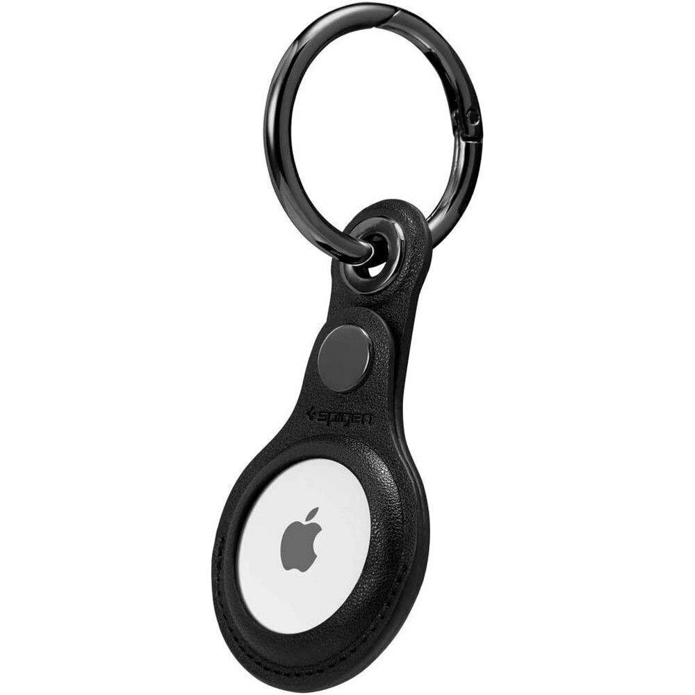 Apple AirTag FineWoven Key Ring In Black - MT2H3ZM/A