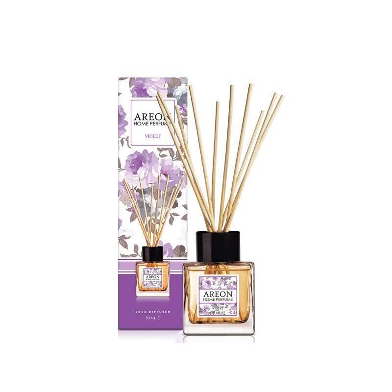 Kodulõhnastaja Botanic Violet Areon 50 ml цена и информация | Lõhnapulgad ja kodulõhnastajad | hansapost.ee