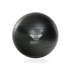 Гимнастический мяч Gymstick Premium, черный цена и информация | Гимнастические мячи | hansapost.ee