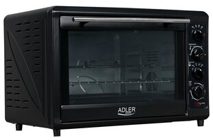 Мини-духовка Adler AD 6010, 45 л цена и информация | Мини-духовки | hansapost.ee