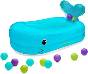 Надувная ванна с шариками Infantino Whale цена и информация | Товары для купания | hansapost.ee