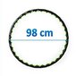 Masseeriv hularõngas Hula Hoop, 98 cm hind ja info | Hularõngad | hansapost.ee