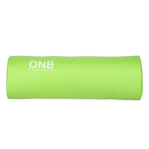 Joogamatt One Fitness NBR YM40 183x61x1,5 cm, roheline цена и информация | Joogamatid | hansapost.ee