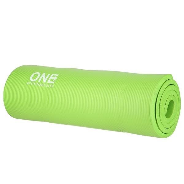 Joogamatt One Fitness NBR YM40 183x61x1,5 cm, roheline hind ja info | Joogamatid | hansapost.ee