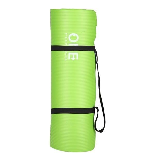 Joogamatt One Fitness NBR YM40 183x61x1,5 cm, roheline цена и информация | Joogamatid | hansapost.ee