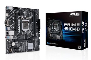 Asus Prime H510M-D hind ja info | Emaplaadid | hansapost.ee