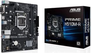 Материнская плата Asus PRIME H510M-R-SI цена и информация | Материнские платы	 | hansapost.ee