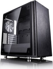 Корпус для компьютера Fractal Design Define Mini C TG, черный (FD-CA-DEF-MINI-C-BK-TG) цена и информация | Корпуса | hansapost.ee