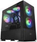 Mars Gaming MCZ PC Case ARGB Black цена и информация | Arvutikorpused | hansapost.ee