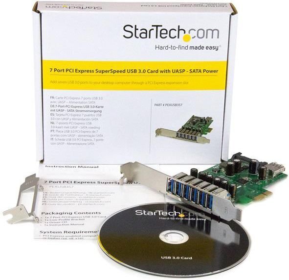 StarTech (PEXUSB3S7) цена и информация | Regulaatorid | hansapost.ee