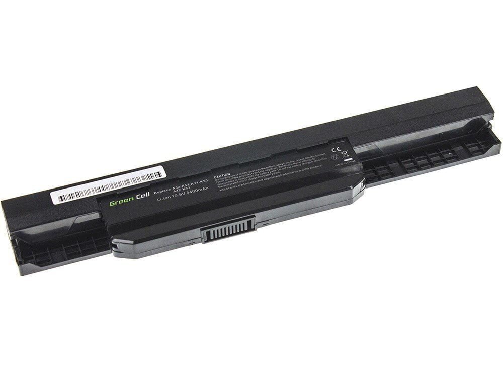 Sülearvuti aku Green Cell Laptop Battery for Asus K53 K53E K53S K53SV X53 X53S X53U X54 X54C X54H hind ja info | Sülearvuti akud | hansapost.ee