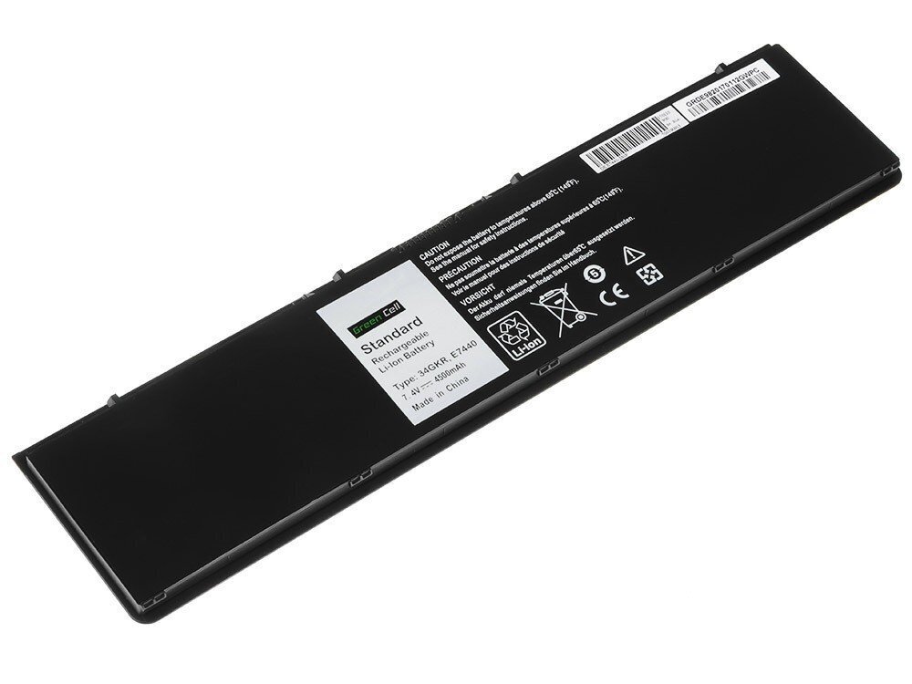 Green Cell Laptop Battery for Dell Latitude E7440 цена и информация | Sülearvuti akud | hansapost.ee