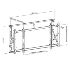 MACLEAN MC-846 hind ja info | Maclean Monitorid ja monitori kinnitused | hansapost.ee