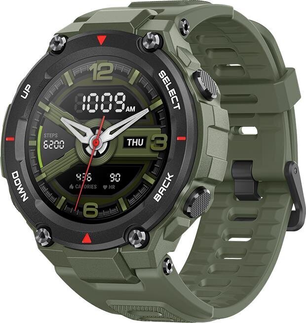 Nutikell Xiaomi Amazfit T-REX, Army green цена и информация | Nutikellad, laste nutikellad | hansapost.ee