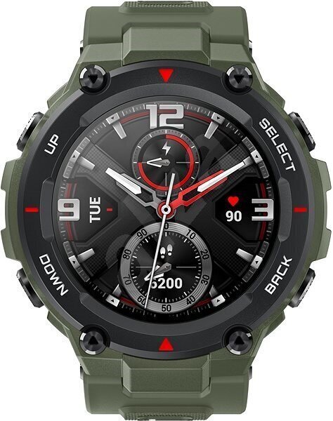 Nutikell Xiaomi Amazfit T-REX, Army green hind ja info | Nutikellad, laste nutikellad | hansapost.ee