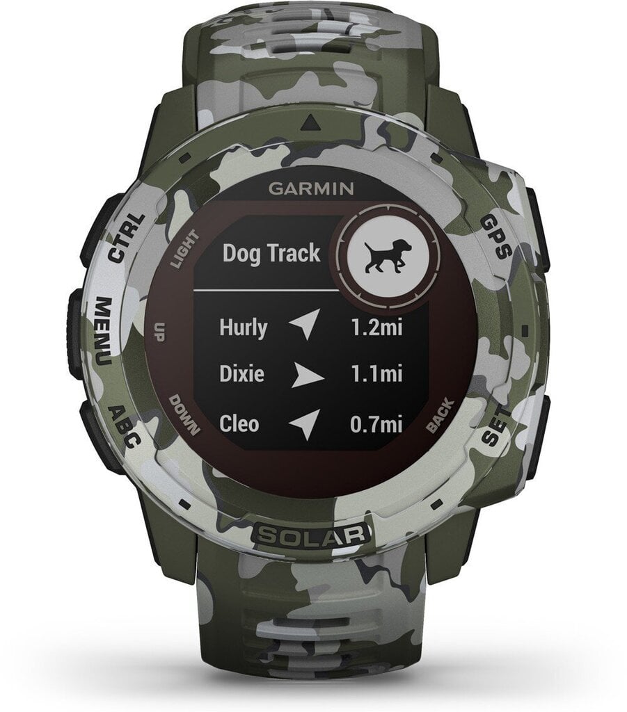 Garmin Instinct® Solar Camo Lichen Camo hind ja info | Nutikellad, laste nutikellad | hansapost.ee