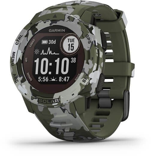 Garmin Instinct® Solar Camo Lichen Camo hind ja info | Nutikellad, laste nutikellad | hansapost.ee