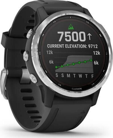 Garmin fēnix® 6S Solar Silver/Black цена и информация | Nutikellad, laste nutikellad | hansapost.ee