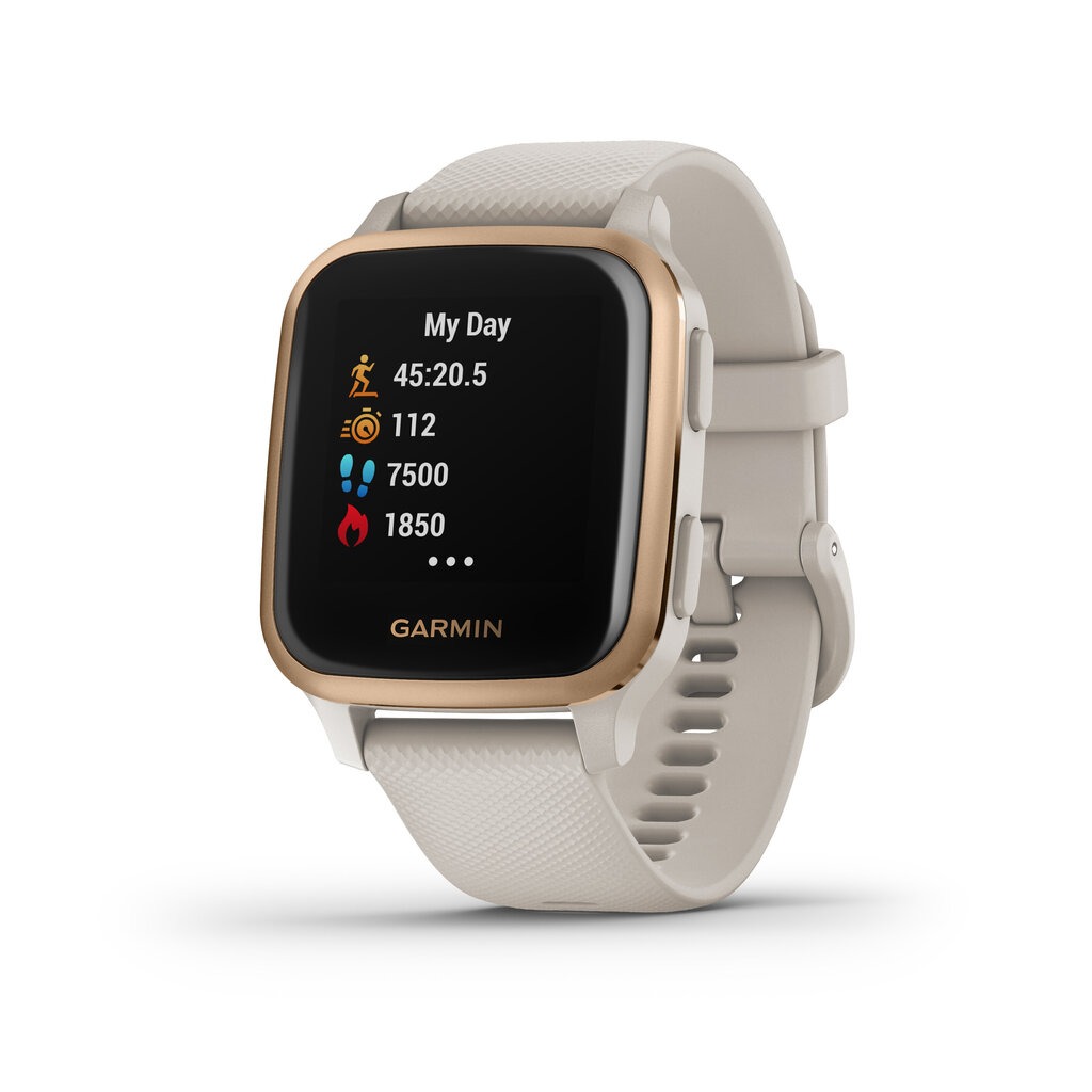 GPS-spordikell Garmin Venu® Sq Music Edition 40mm , Light Sand/Rose Gold : 010-02426-11 цена и информация | Nutikellad, laste nutikellad | hansapost.ee