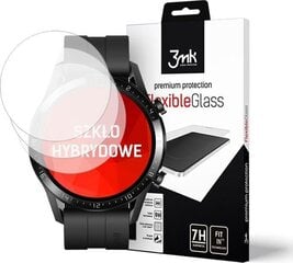 Ekraanikaitse 3Mk hübriidklaasist Premium 9H, Huawei Watch GT 2 46 mm hind ja info | Nutikellade aksessuaarid ja tarvikud | hansapost.ee
