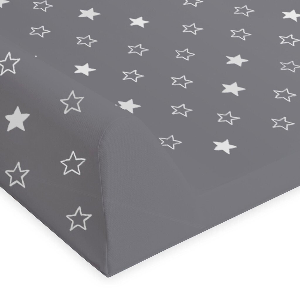 CebaBaby mähkimislaud Comfort tähed, tumehall, tugev alus (70 cm) W-203-066-111 hind ja info | Mähkimislinad ja mähkimisalused | hansapost.ee