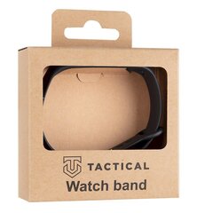 Kellarihm silikoonist Tactical 513 sobib Xiaomi Mi Band 3 / 4, must hind ja info | Nutikellade aksessuaarid ja tarvikud | hansapost.ee