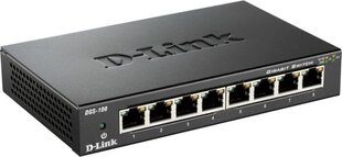 D-Link DGS108 цена и информация | Маршрутизаторы (роутеры) | hansapost.ee