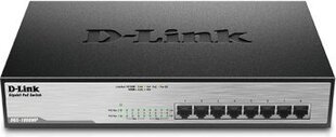 Ruuter D-Link DGS-1008MP hind ja info | D-Link Arvutid ja IT- tehnika | hansapost.ee