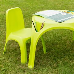 Plastikust lastelaud Kids Table, roheline hind ja info | Lauad ja toolid lastele | hansapost.ee