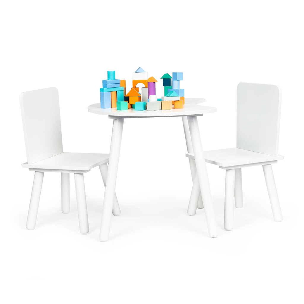 Lastemööbli komplekt Ecotoys цена и информация | Lauad ja toolid lastele | hansapost.ee