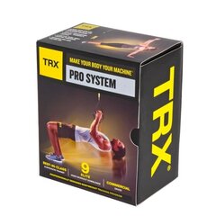 Тренажер функциональных ремней TRX PRO SUSPENSION TRAINER KIT 4 цена и информация | Эспандеры, петли, ремни для тренировок | hansapost.ee