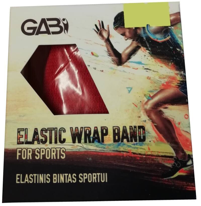 Elastne riba sportimiseks, punane hind ja info | Liigesetoed ja kaitsmed | hansapost.ee