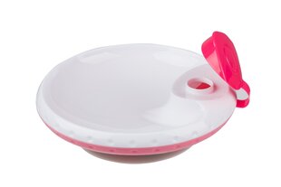 Термо-чаша с клейким дном BabyOno, розовая 1070 цена и информация | Детская посуда, контейнеры для молока и еды | hansapost.ee
