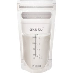 Пакеты для хранения материнского молока Akuku, 30 шт., A0011 цена и информация | Детская посуда, контейнеры для молока и еды | hansapost.ee