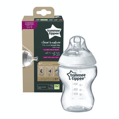 Tommee Tippee антиколиковая бутылочка, 260 мл с соской 0m+ цена и информация | Бутылочки и аксессуары | hansapost.ee