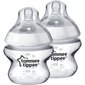 Lutipudel Tommee Tippee, 0+ kuud, 150ml, 2tk., 42242071 цена и информация | Lutipudelid ja tarvikud | hansapost.ee