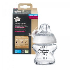 TOMMEE TIPPEE стеклянная бутылочка CTN 150 млl 0 м + 42243777 цена и информация | Tommee Tippee Товары для детей и младенцев | hansapost.ee