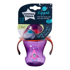 Tommee Tippee тренировочная чашка для девочки 7 л+, 447152 цена и информация | Бутылочки и аксессуары | hansapost.ee