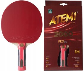 Lauatennise reket Atemi 2000 anatomical price and information | Ping pong/board tennis rackets and racket bags | hansapost.ee